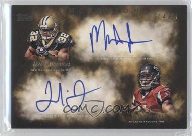 2011 Topps Inception - Dual Rookie Autographs #DA-IJ - Mark Ingram, Julio Jones /25