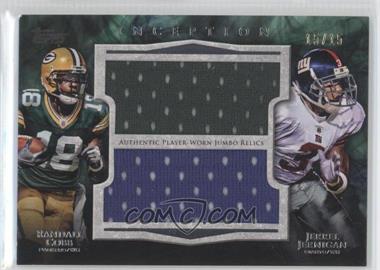 2011 Topps Inception - Dual Rookie Jumbo Relics #DJR-CJ - Randall Cobb, Jerrel Jernigan /15