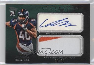 2011 Topps Inception - Rookie Autographed Jumbo Patch - Green #AJP-VM - Von Miller /50