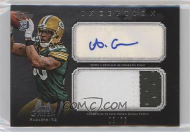 2011 Topps Inception - Rookie Autographed Jumbo Patch - Grey #AJP-AGR - Alex Green /75