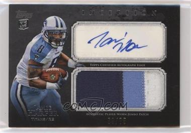 2011 Topps Inception - Rookie Autographed Jumbo Patch - Grey #AJP-JH - Jamie Harper /75 [EX to NM]
