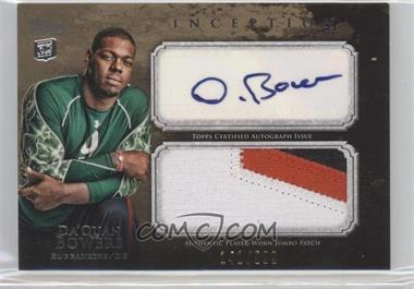 2011 Topps Inception - Rookie Autographed Jumbo Patch #AJP-DB - Da'Quan Bowers /599