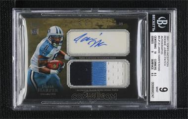 2011 Topps Inception - Rookie Autographed Jumbo Patch #AJP-JH - Jamie Harper /599 [BGS 9 MINT]