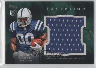 2011 Topps Inception - Rookie Jumbo Relics - Green #JR-DC - Delone Carter /25