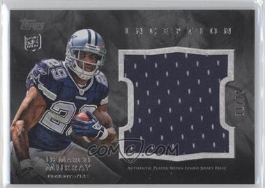 2011 Topps Inception - Rookie Jumbo Relics - Grey #JR-DM - DeMarco Murray /75