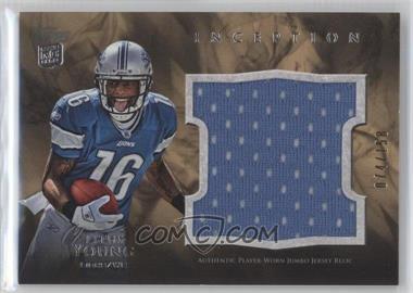 2011 Topps Inception - Rookie Jumbo Relics #JR-TY - Titus Young /158