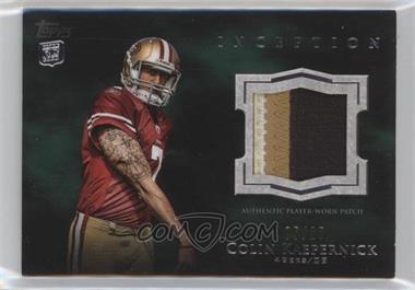 2011 Topps Inception - Rookie Patch - Green #RP-CK - Colin Kaepernick /25 [EX to NM]