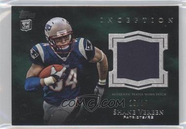 2011 Topps Inception - Rookie Patch - Green #RP-SV - Shane Vereen /25