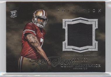 2011 Topps Inception - Rookie Patch #RP-CK - Colin Kaepernick /158