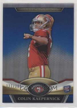 2011 Topps Platinum - [Base] - Blue Refractor #59 - Colin Kaepernick /299