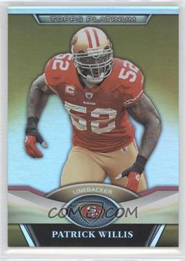 2011 Topps Platinum - [Base] - Gold Refractor #117 - Patrick Willis