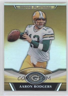 2011 Topps Platinum - [Base] - Gold Refractor #150 - Aaron Rodgers