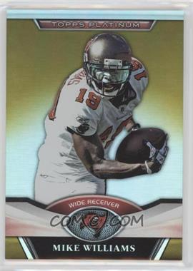 2011 Topps Platinum - [Base] - Gold Refractor #23 - Mike Williams