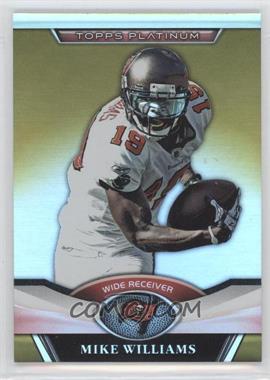 2011 Topps Platinum - [Base] - Gold Refractor #23 - Mike Williams