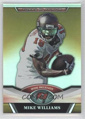 2011 Topps Platinum - [Base] - Gold Refractor #23 - Mike Williams