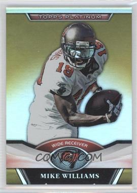 2011 Topps Platinum - [Base] - Gold Refractor #23 - Mike Williams