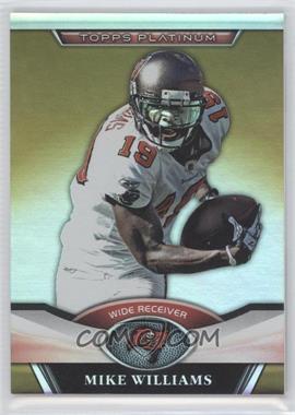 2011 Topps Platinum - [Base] - Gold Refractor #23 - Mike Williams