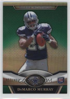 2011 Topps Platinum - [Base] - Green Refractor #114 - DeMarco Murray /499