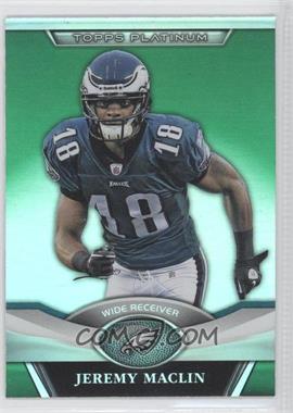 2011 Topps Platinum - [Base] - Green Refractor #93 - Jeremy Maclin