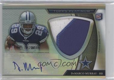 2011 Topps Platinum - [Base] - Jumbo Patch Refractor Rookie Autograph #114 - DeMarco Murray /190