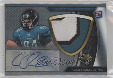 2011 Topps Platinum - [Base] - Jumbo Patch Refractor Rookie Autograph #115 - Cecil Shorts /356