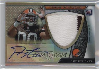 2011 Topps Platinum - [Base] - Jumbo Patch Refractor Rookie Autograph #148 - Greg Little /150