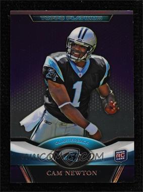 2011 Topps Platinum - [Base] - Purple Refractor #1 - Cam Newton /99 [Noted]