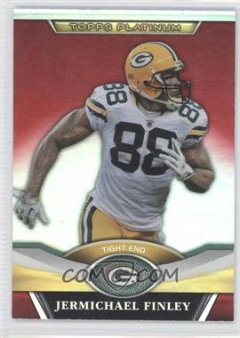 2011 Topps Platinum - [Base] - Red Refractor #103 - Jermichael Finley