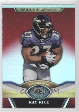 2011 Topps Platinum - [Base] - Red Refractor #20 - Ray Rice