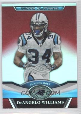 2011 Topps Platinum - [Base] - Red Refractor #32 - DeAngelo Williams