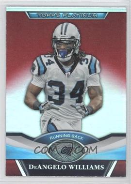 2011 Topps Platinum - [Base] - Red Refractor #32 - DeAngelo Williams