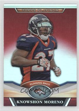 2011 Topps Platinum - [Base] - Red Refractor #36 - Knowshon Moreno