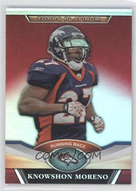 2011 Topps Platinum - [Base] - Red Refractor #36 - Knowshon Moreno