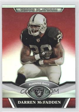 2011 Topps Platinum - [Base] - Red Refractor #82 - Darren McFadden