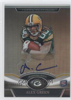 2011 Topps Platinum - [Base] - Refractor Rookie Autographs #21 - Alex Green /250