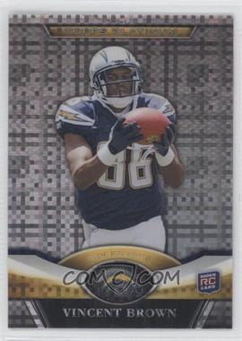 2011 Topps Platinum - [Base] - X-Fractor #101 - Vincent Brown