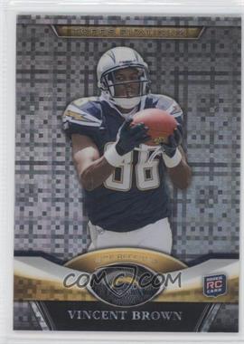 2011 Topps Platinum - [Base] - X-Fractor #101 - Vincent Brown