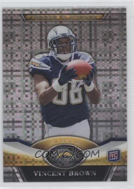 2011 Topps Platinum - [Base] - X-Fractor #101 - Vincent Brown