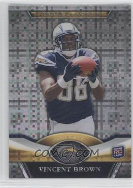 2011 Topps Platinum - [Base] - X-Fractor #101 - Vincent Brown