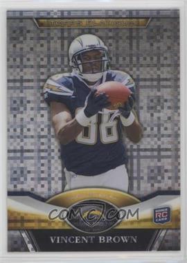 2011 Topps Platinum - [Base] - X-Fractor #101 - Vincent Brown