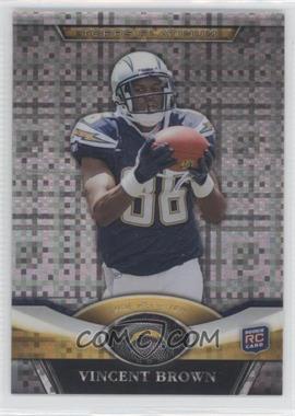 2011 Topps Platinum - [Base] - X-Fractor #101 - Vincent Brown