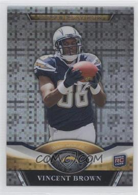 2011 Topps Platinum - [Base] - X-Fractor #101 - Vincent Brown