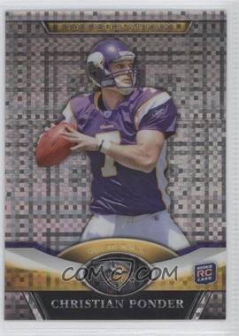 2011 Topps Platinum - [Base] - X-Fractor #109 - Christian Ponder