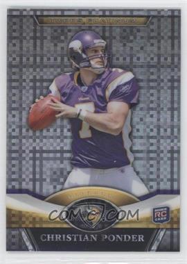 2011 Topps Platinum - [Base] - X-Fractor #109 - Christian Ponder