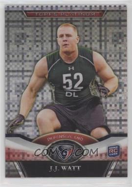 2011 Topps Platinum - [Base] - X-Fractor #86 - J.J. Watt