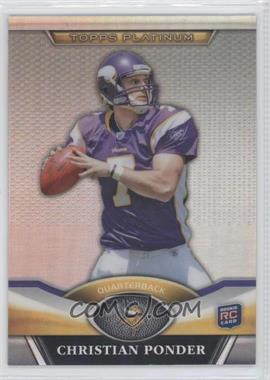 2011 Topps Platinum - [Base] #109 - Christian Ponder