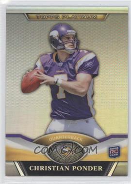 2011 Topps Platinum - [Base] #109 - Christian Ponder