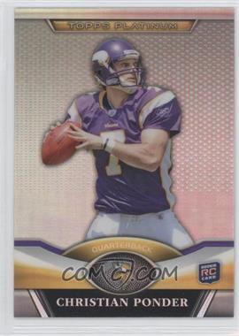 2011 Topps Platinum - [Base] #109 - Christian Ponder