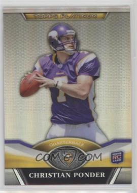 2011 Topps Platinum - [Base] #109 - Christian Ponder