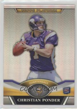 2011 Topps Platinum - [Base] #109 - Christian Ponder